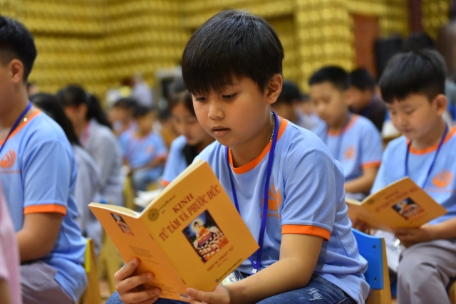 Chùa Giác Ngộ: Khóa tu Búp Sen Từ Bi lần 9 dành cho thiếu nhi