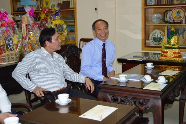 Khánh Hòa:Ban Tôn giáo Chính phủ chúc Tết  Ban Trị sự Phật giáo Khánh Hòa