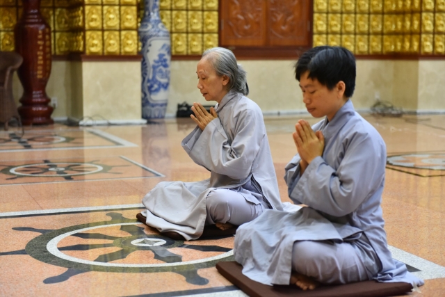 Chùa Giác Ngộ: Trang nghiêm lễ thế phát xuất gia cho 2 tín nữ