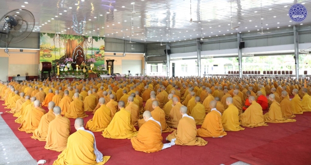 TP. HCM: Trang nghiêm lễ Tác pháp An cư tại Học viện PGVN tại TP. HCM (cơ sở II)