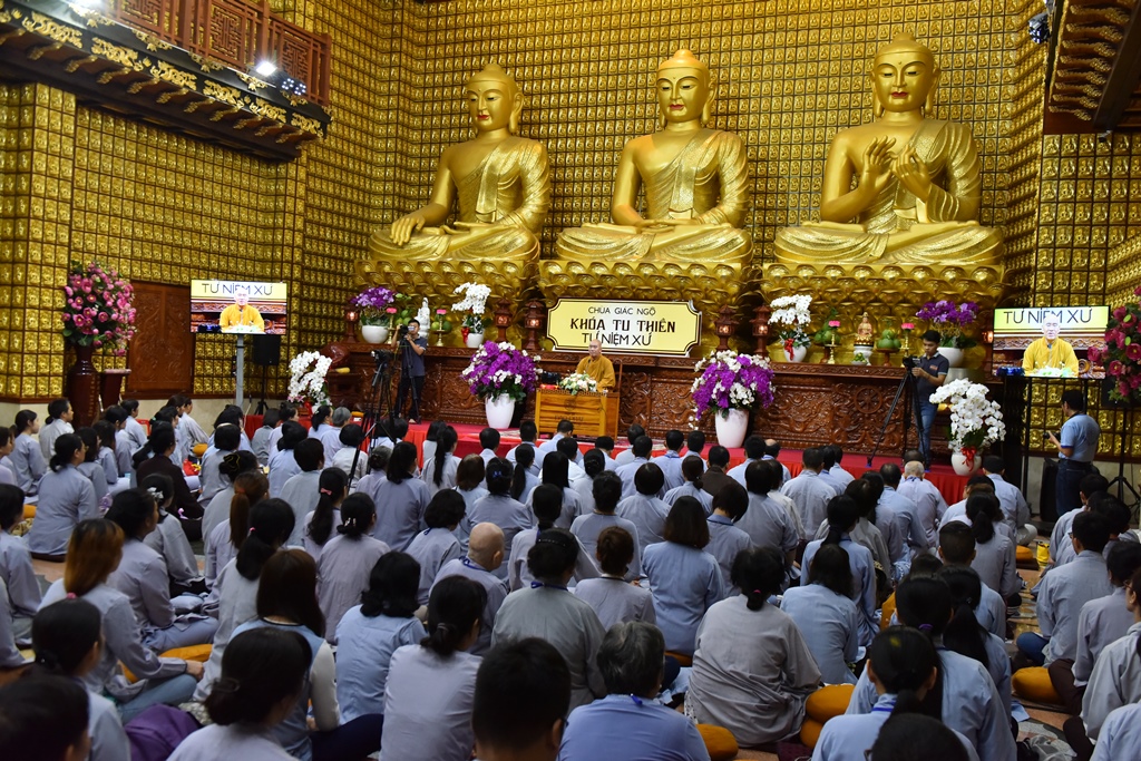 Chùa Giác Ngộ: Khóa tu Thiền lần thứ 20(03-06-2018)