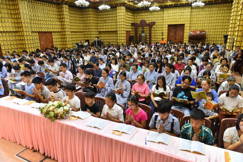 Chùa Giác Ngộ: Lễ Quy Y Tam Bảo ngày 15/04/2018