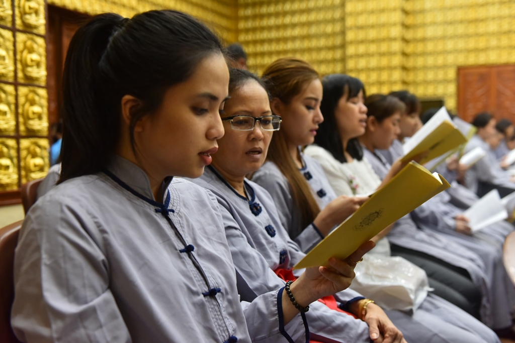 Chùa Giác Ngộ: Lễ quy y Tam Bảo nhân đại lễ Phật đản Phật lịch 2562 (28-05-2018)