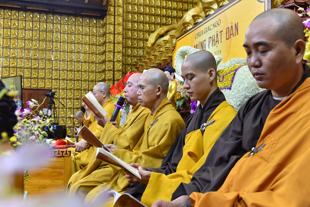 Chùa Giác Ngộ: Ngày tu học mừng ngày đản sinh của Đức Phật(29-05-2018)