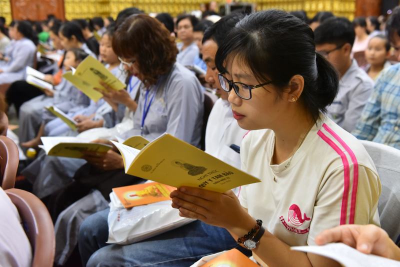 Chùa Giác Ngộ: Lễ Quy Y Tam Bảo ngày 15/04/2018