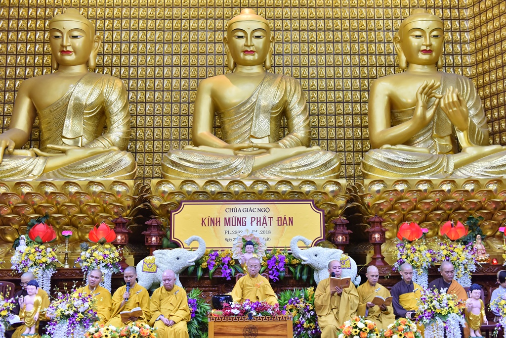 Chùa Giác Ngộ: Ngày tu học mừng ngày đản sinh của Đức Phật(29-05-2018)