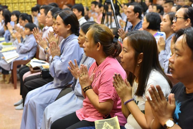 Chùa Giác Ngộ: Lễ Quy Y Tam Bảo ngày 15/04/2018