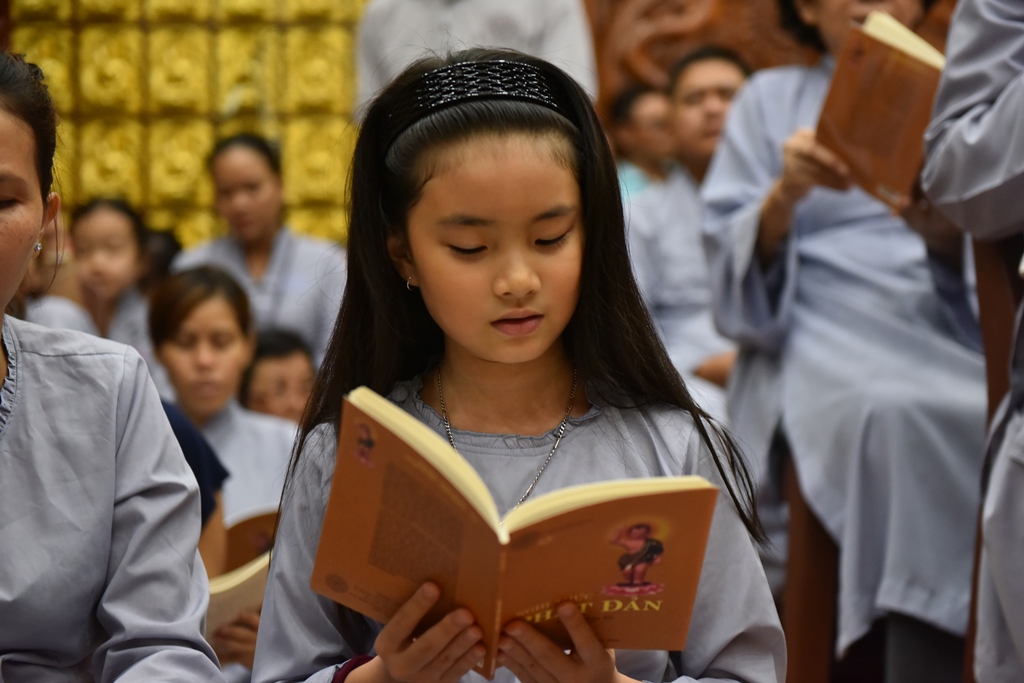 Chùa Giác Ngộ: Lễ quy y Tam Bảo nhân đại lễ Phật đản Phật lịch 2562 (28-05-2018)