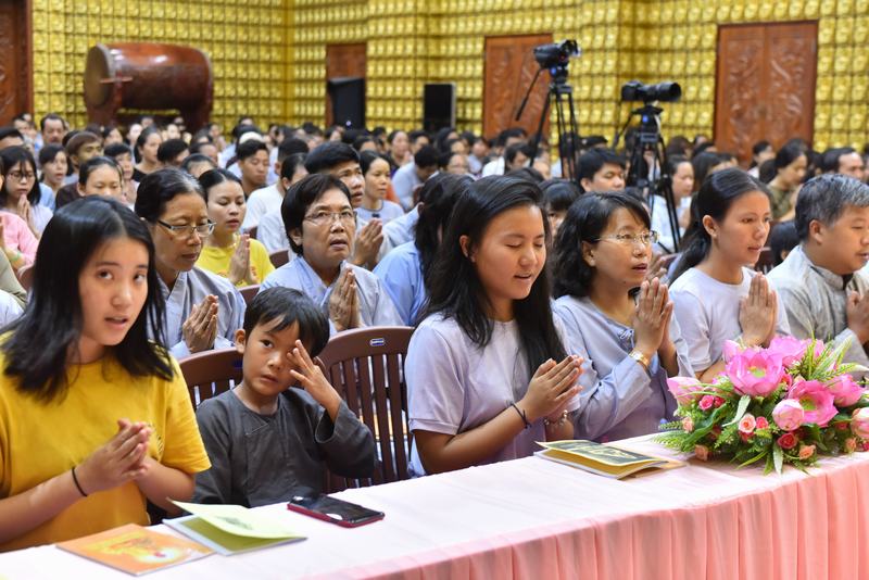 Chùa Giác Ngộ: Lễ Quy Y Tam Bảo ngày 15/04/2018