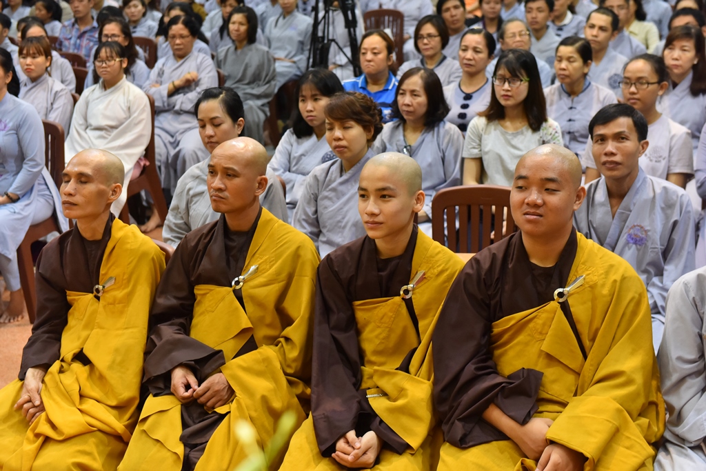 Chùa Giác Ngộ: Lễ quy y Tam Bảo nhân đại lễ Phật đản Phật lịch 2562 (28-05-2018)
