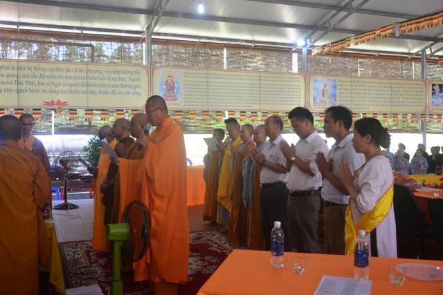 Vĩnh Phúc: Trang nghiêm Lễ Tắm Phật tại chùa Thanh Sơn