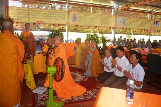 Vĩnh Phúc: Trang nghiêm Lễ Tắm Phật tại chùa Thanh Sơn