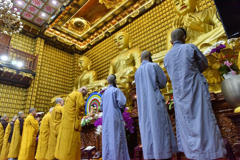 Chùa Giác Ngộ: Lễ Quy Y Tam Bảo ngày 15/04/2018