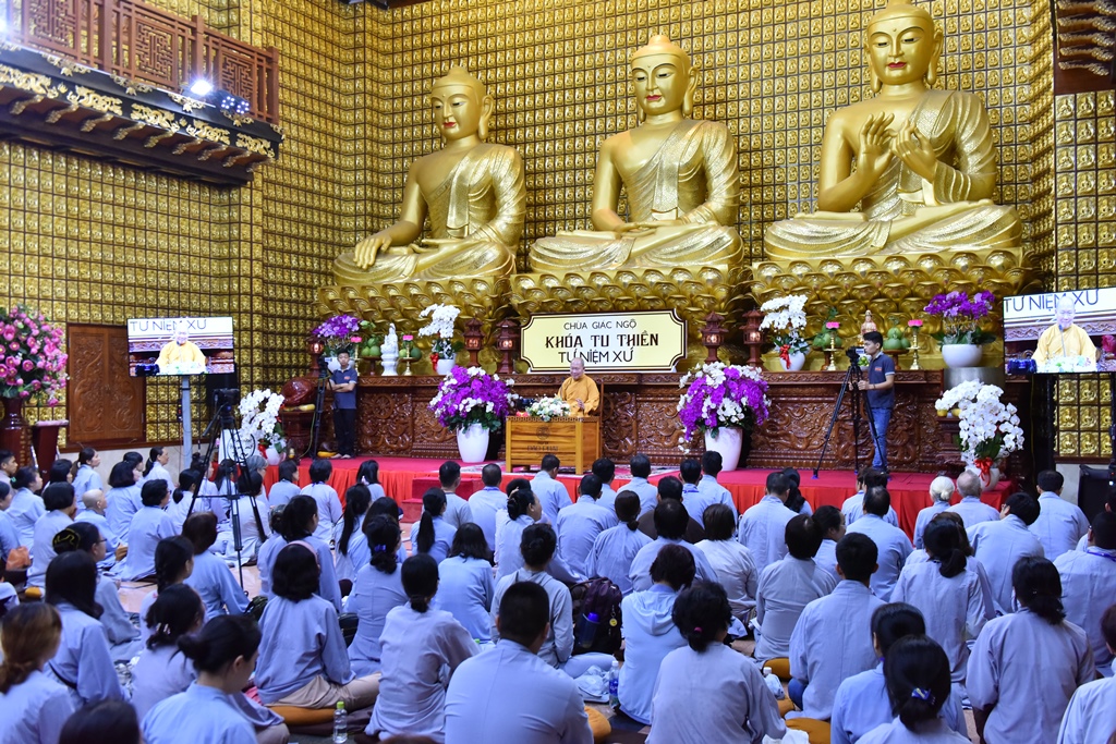 Chùa Giác Ngộ: Khóa tu Thiền lần thứ 20(03-06-2018)