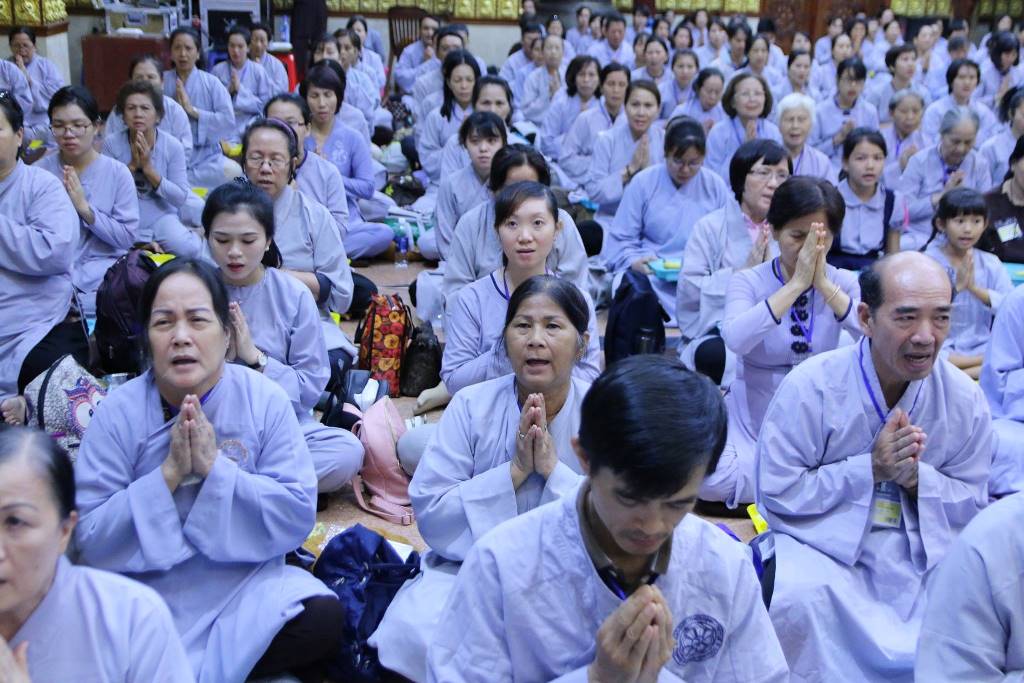 Chùa Giác Ngộ: Khóa tu Thiền lần thứ 16, ngày 08-04-2018 (23-02 Mậu Tuất)