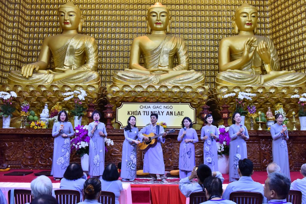 Chùa Giác Ngộ: Khóa tu Ngày An Lạc - Tuổi Trẻ Hướng Phật lần thứ 43