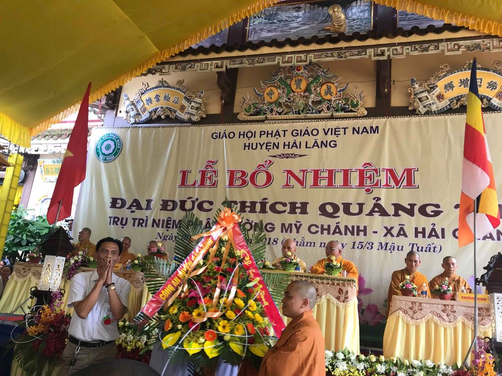 Lễ Bổ Nhiệm Trụ Trì Chùa Chơn Bảo, Niệm Phật Đường Mỹ Chánh, tỉnh Quảng Trị