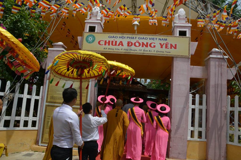 Lễ Bổ nhiệm trụ trì chùa Đông Yên - Tp.Tam Kỳ, Quảng Nam