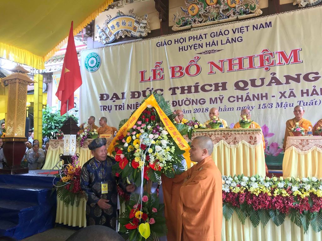 Lễ Bổ Nhiệm Trụ Trì Chùa Chơn Bảo, Niệm Phật Đường Mỹ Chánh, tỉnh Quảng Trị