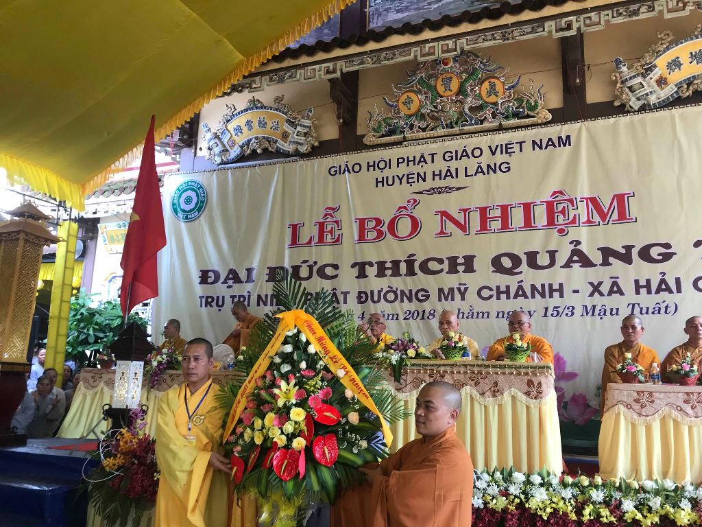 Lễ Bổ Nhiệm Trụ Trì Chùa Chơn Bảo, Niệm Phật Đường Mỹ Chánh, tỉnh Quảng Trị