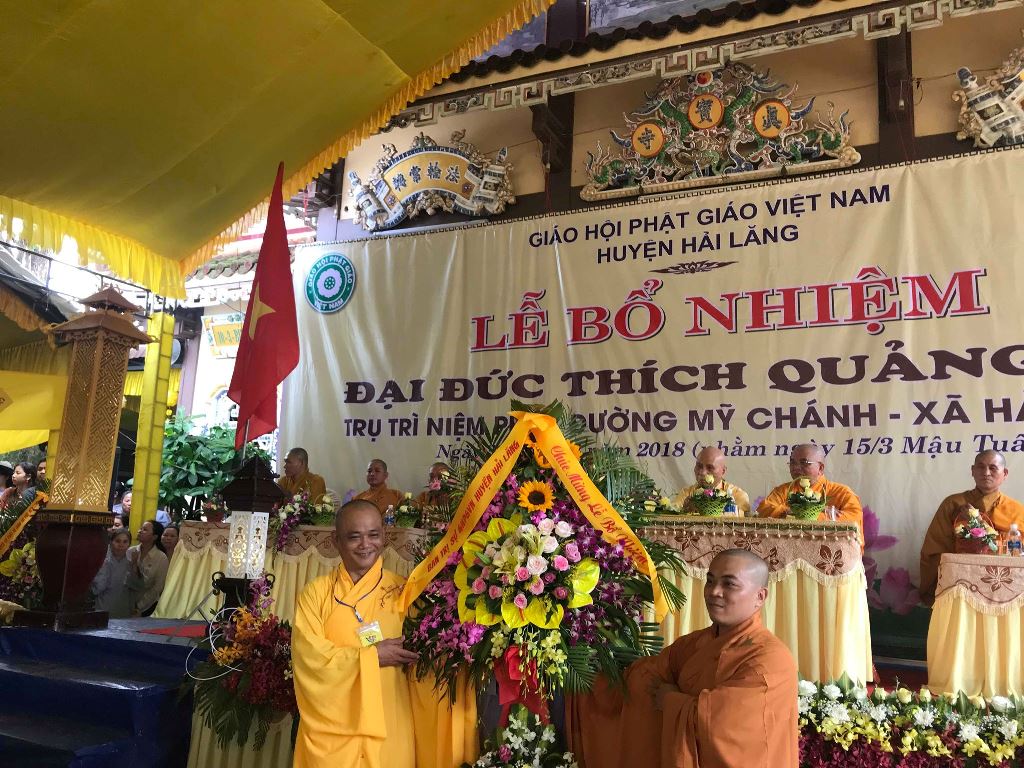 Lễ Bổ Nhiệm Trụ Trì Chùa Chơn Bảo, Niệm Phật Đường Mỹ Chánh, tỉnh Quảng Trị