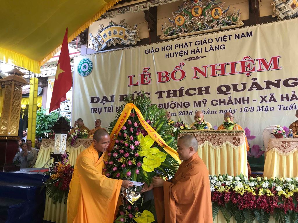 Lễ Bổ Nhiệm Trụ Trì Chùa Chơn Bảo, Niệm Phật Đường Mỹ Chánh, tỉnh Quảng Trị