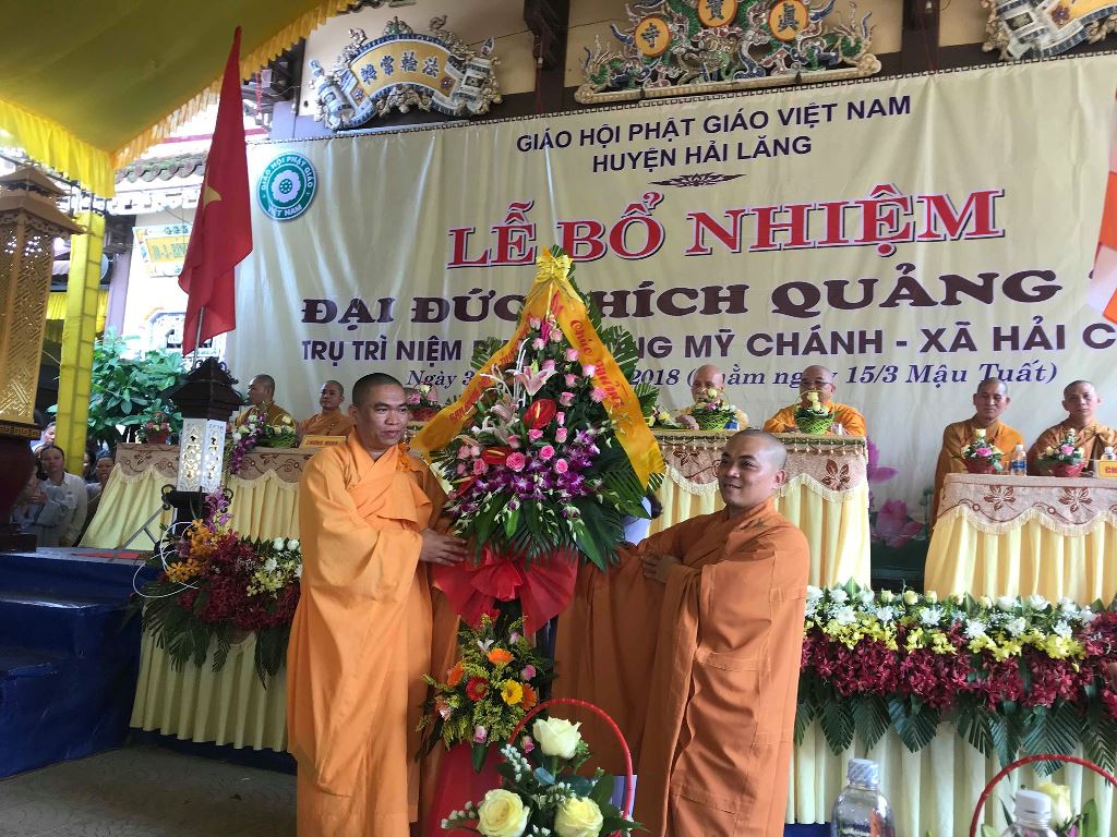 Lễ Bổ Nhiệm Trụ Trì Chùa Chơn Bảo, Niệm Phật Đường Mỹ Chánh, tỉnh Quảng Trị