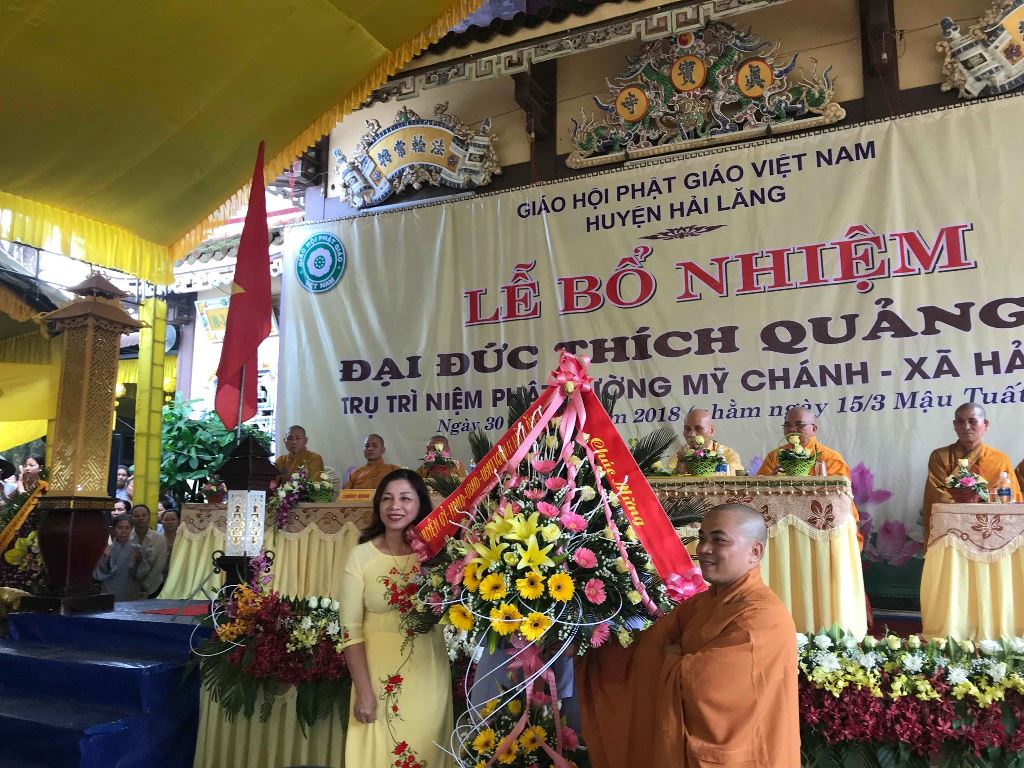 Lễ Bổ Nhiệm Trụ Trì Chùa Chơn Bảo, Niệm Phật Đường Mỹ Chánh, tỉnh Quảng Trị