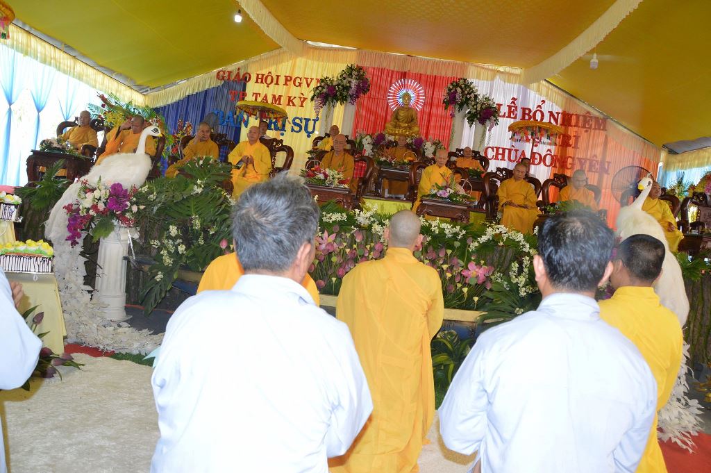 Lễ Bổ nhiệm trụ trì chùa Đông Yên - Tp.Tam Kỳ, Quảng Nam