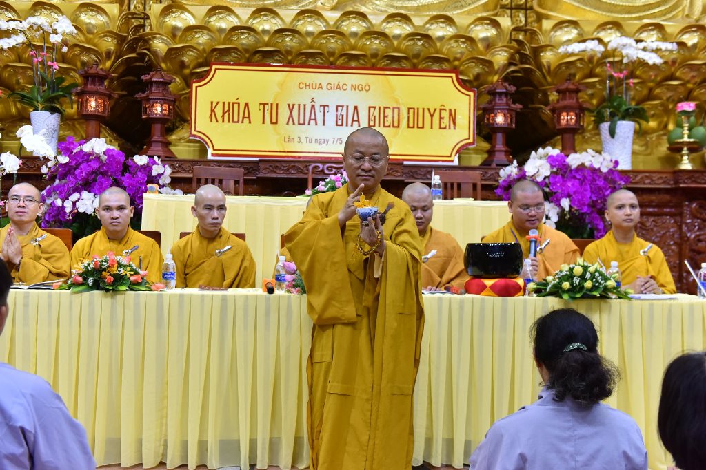 Khai Mạc Khóa Tu Xuất Gia Gieo Duyên lần 3 tại chùa Giác Ngộ