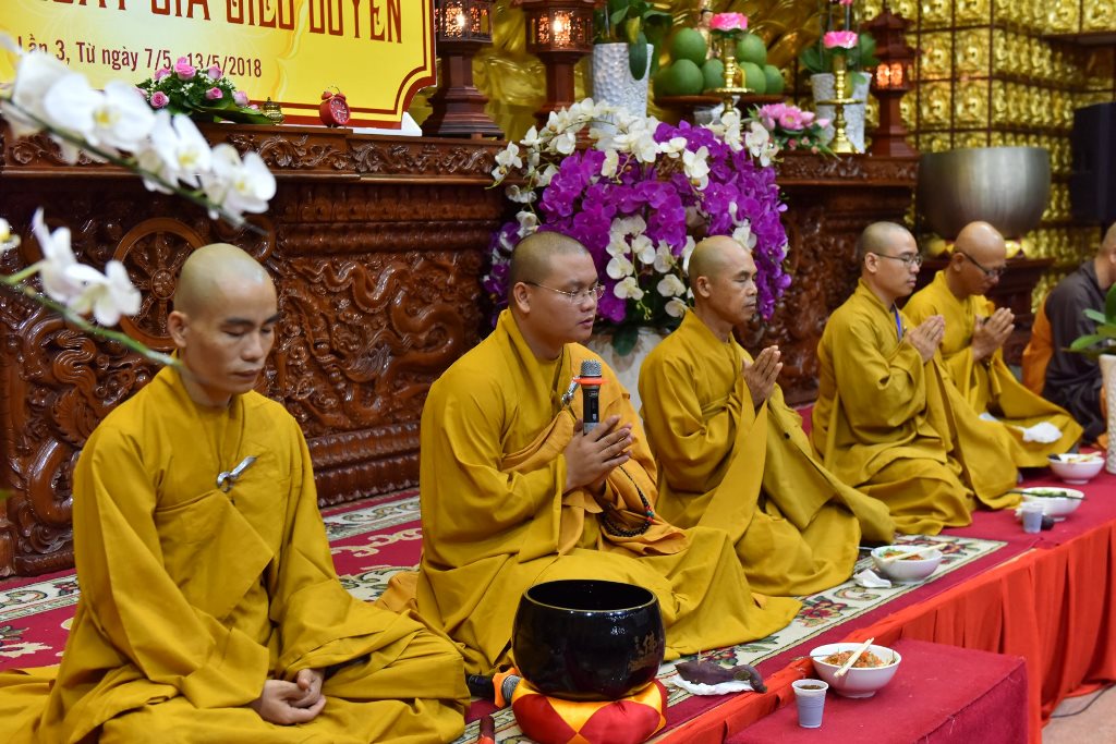 Chùa Giác Ngộ: Ngày tu tập thứ 01 khóa tu “Xuất gia gieo duyên’’ lần 03