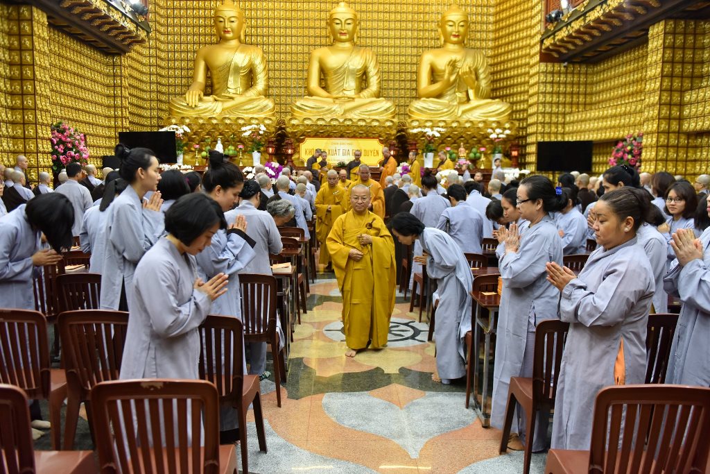 Chùa Giác Ngộ: Ngày tu tập thứ 01 khóa tu “Xuất gia gieo duyên’’ lần 03