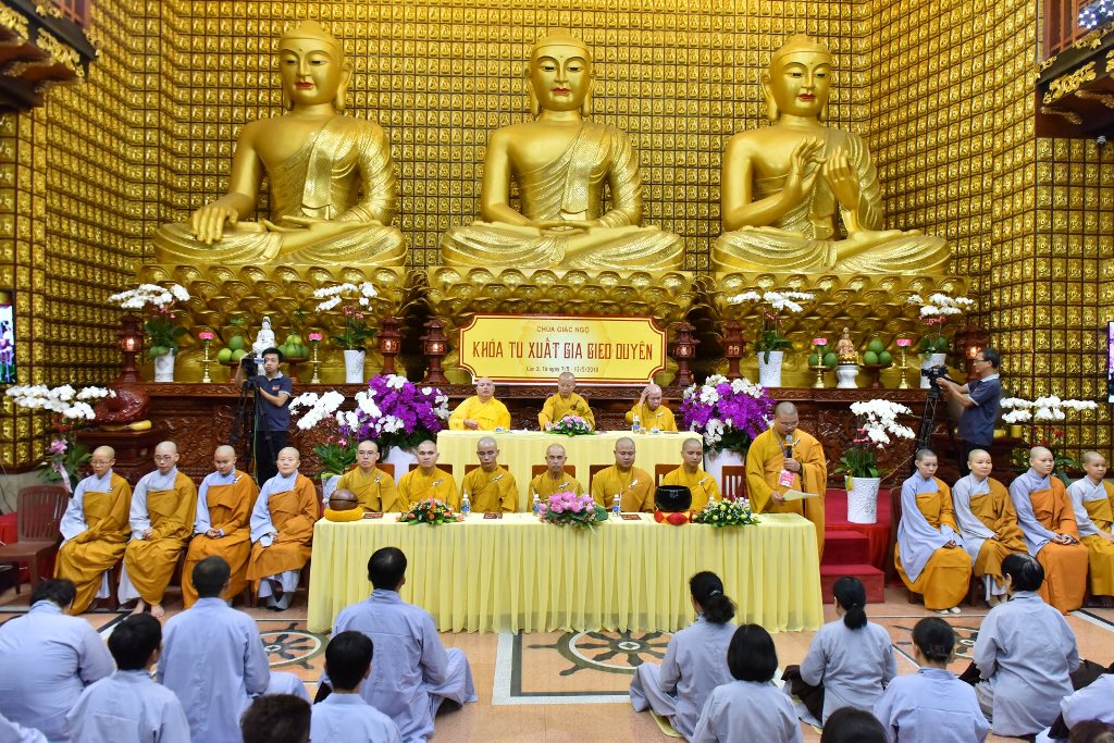 Khai Mạc Khóa Tu Xuất Gia Gieo Duyên lần 3 tại chùa Giác Ngộ