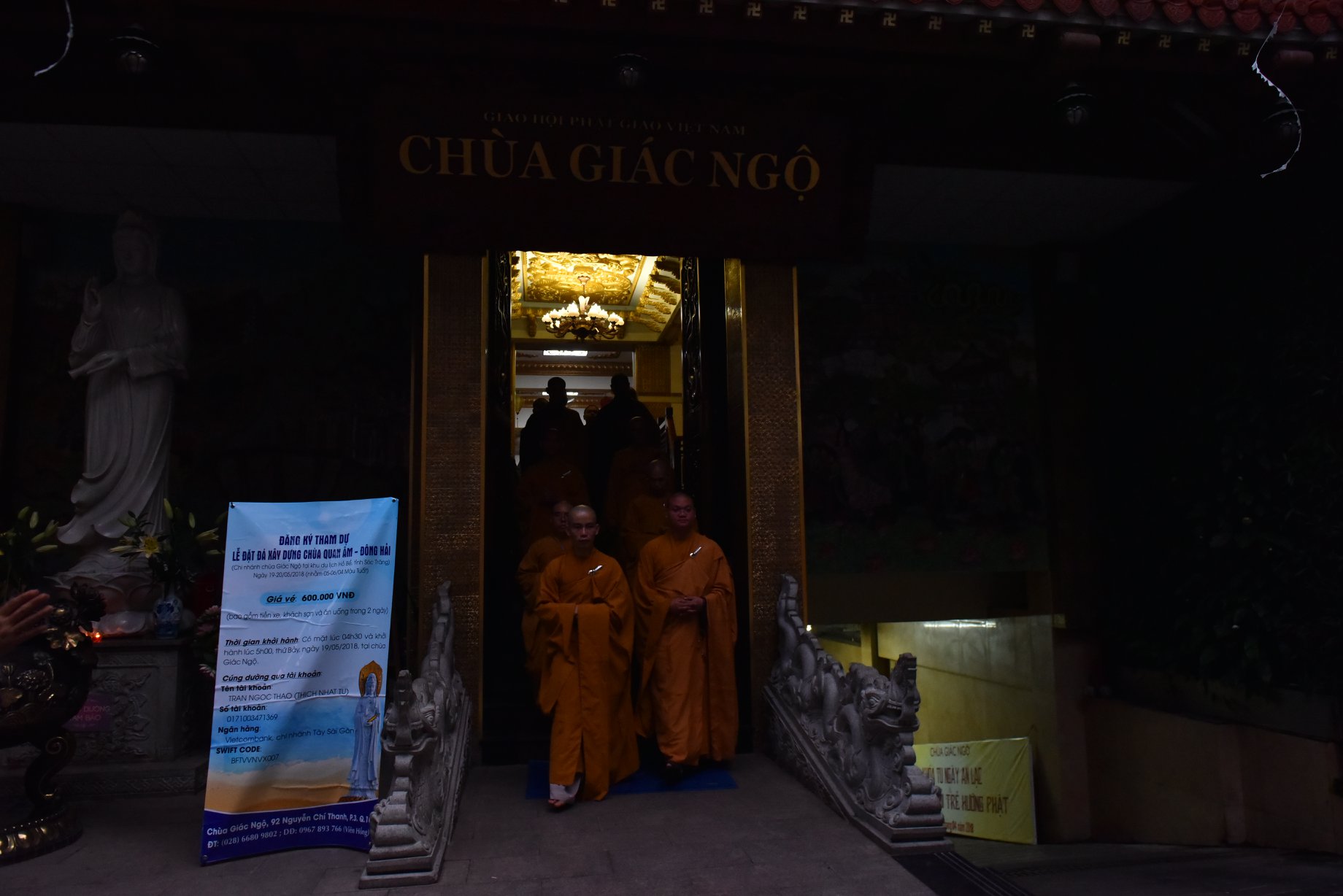 Chùa Giác Ngộ: Ngày tu tập thứ 01 khóa tu “Xuất gia gieo duyên’’ lần 03