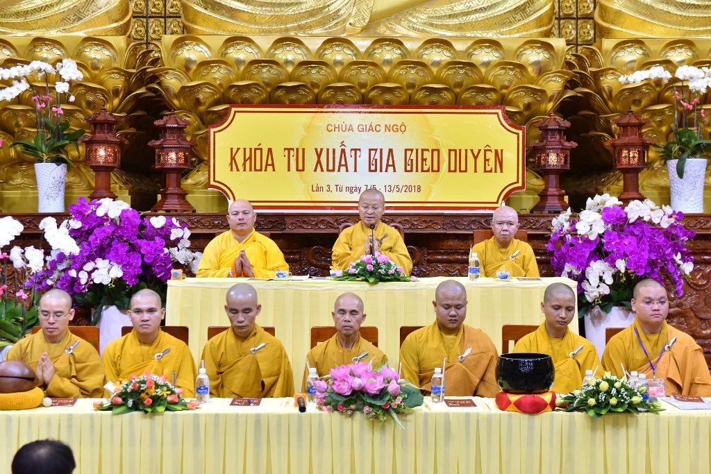 Khai Mạc Khóa Tu Xuất Gia Gieo Duyên lần 3 tại chùa Giác Ngộ