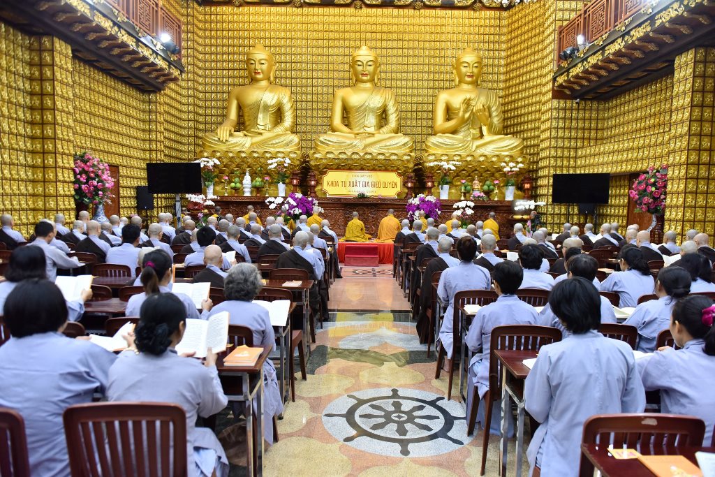 Chùa Giác Ngộ: Ngày tu tập thứ 01 khóa tu “Xuất gia gieo duyên’’ lần 03