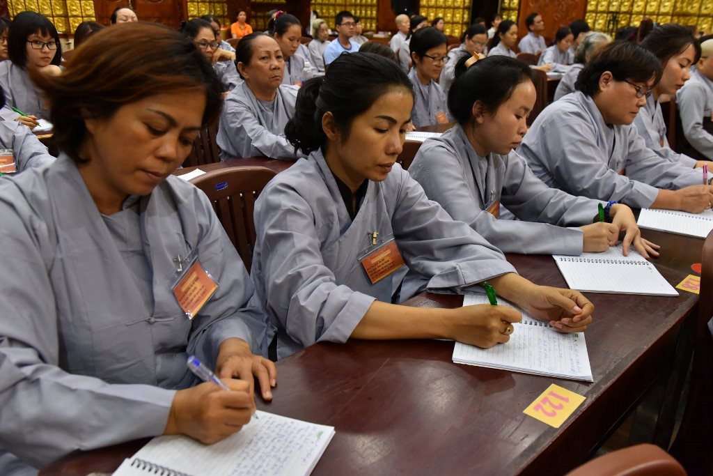 Chùa Giác Ngộ: Ngày tu tập thứ 01 khóa tu “Xuất gia gieo duyên’’ lần 03
