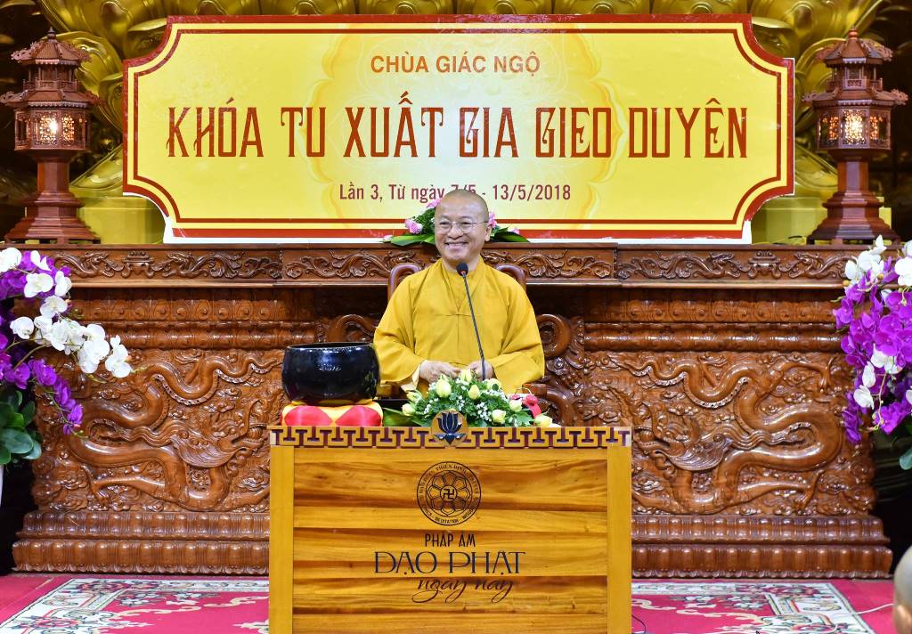 Chùa Giác Ngộ: Ngày tu tập thứ 02 khóa tu Xuất gia gieo duyên lần 03
