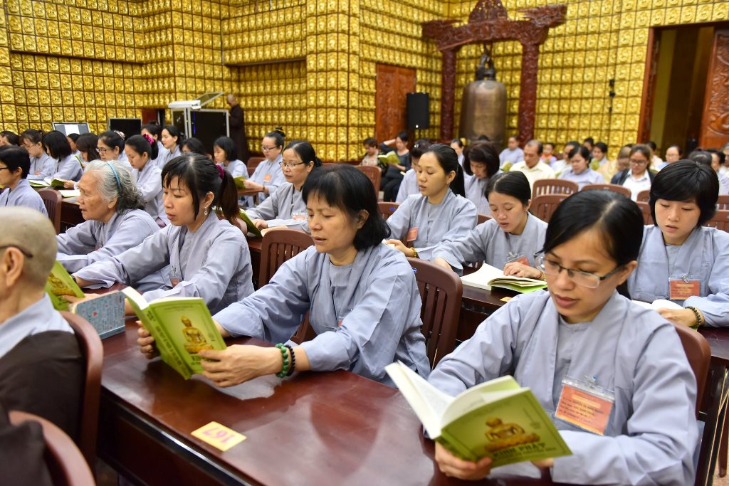 Chùa Giác Ngộ: Ngày tu tập thứ 02 khóa tu Xuất gia gieo duyên lần 03