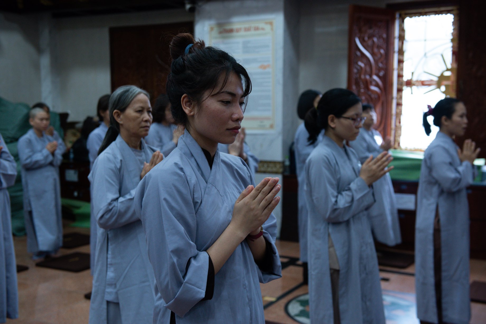 Chùa Giác Ngộ: Ngày tu tập thứ 02 khóa tu Xuất gia gieo duyên lần 03