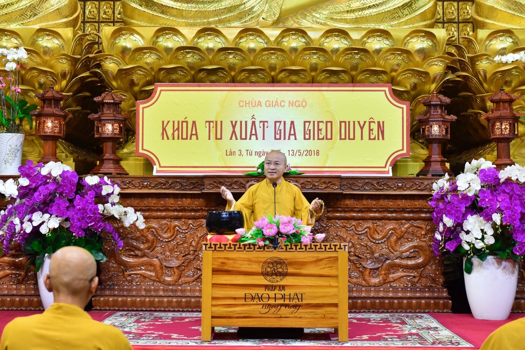 Chùa Giác Ngộ: Ngày Tu Tập Thứ 5 Khóa Tu ‘’Xuất Gia Gieo Duyên’’ Lần Thứ 3