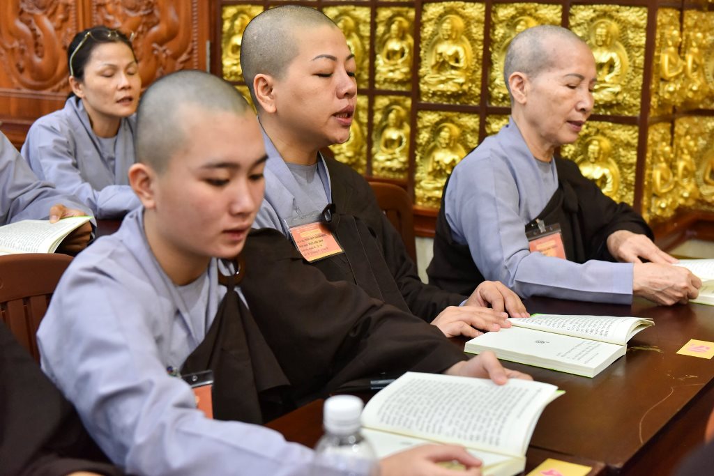 Chùa Giác Ngộ: Ngày Tu Tập Thứ 5 Khóa Tu ‘’Xuất Gia Gieo Duyên’’ Lần Thứ 3