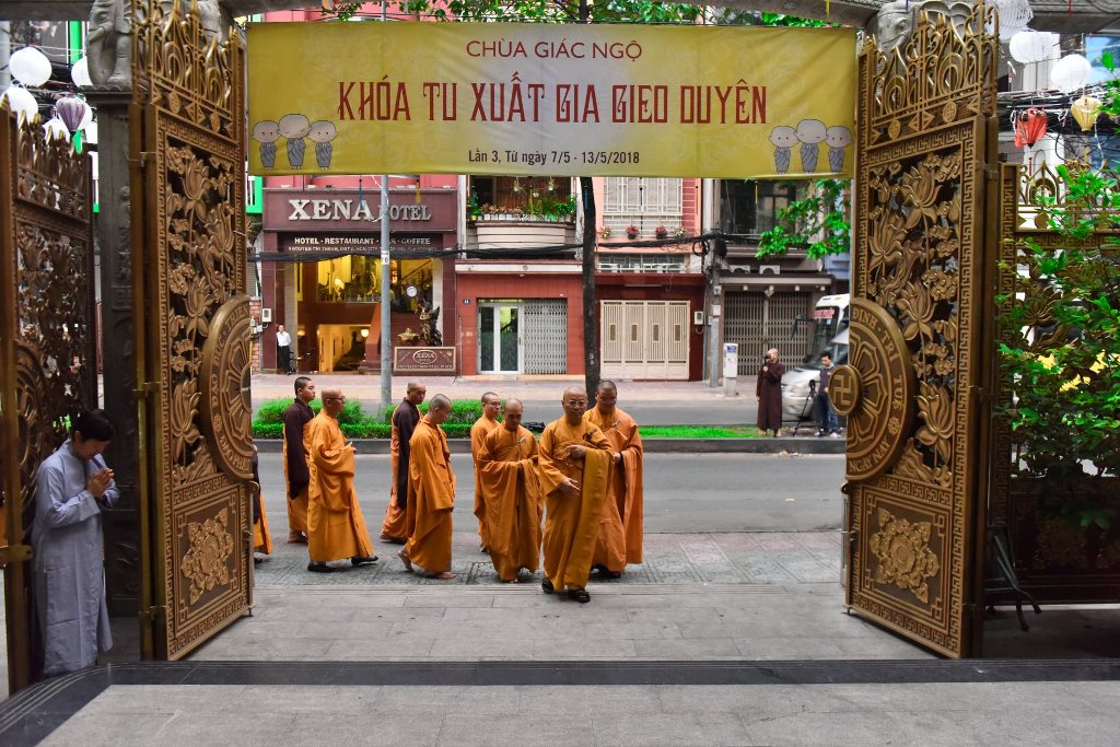 Chùa Giác Ngộ: Ngày Tu Tập Thứ 5 Khóa Tu ‘’Xuất Gia Gieo Duyên’’ Lần Thứ 3