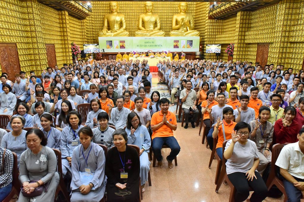 Chùa Giác Ngộ: Dấu Ấn Lễ Bế Mạc Khóa Tu Xuất Gia Gieo Duyên Lần 03 Và Khóa Tu Ngày An Lạc - Tuổi Trẻ Hướng Phật 44