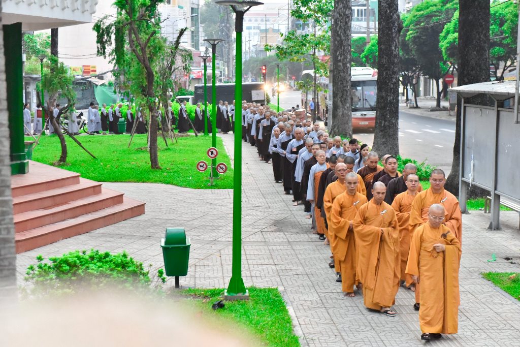 Chùa Giác Ngộ: Ngày Tu Tập Thứ 5 Khóa Tu ‘’Xuất Gia Gieo Duyên’’ Lần Thứ 3