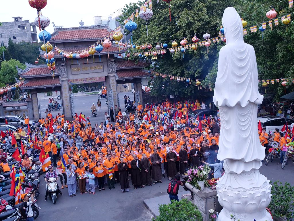 Chùa Giác Ngộ : Khóa tu Ngày an lạc và Tuổi trẻ hướng Phật lần thứ 45