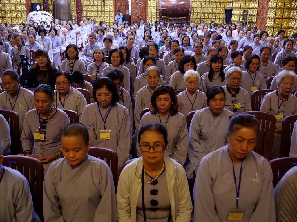 Chùa Giác Ngộ : Khóa tu Ngày an lạc và Tuổi trẻ hướng Phật lần thứ 45