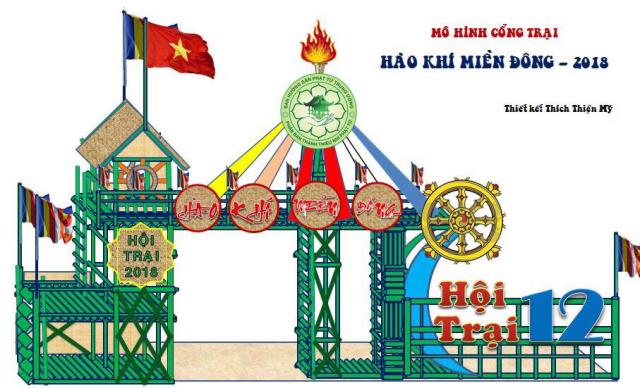 Công Tác Chuẩn Bị Hội Trại Tuổi Trẻ &amp; Phật Giáo 12 - Hào Khí Miền Đông