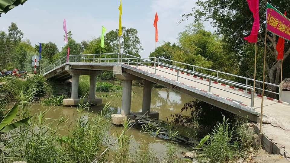 Đồng Tháp: Khánh thành cầu Kênh Ngang (huyện Cao Lãnh)
