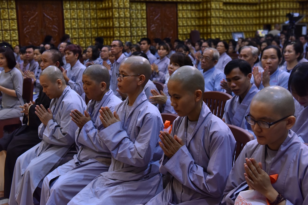 Chùa Giác Ngộ: Lễ quy y Tam Bảo nhân đại lễ Phật đản Phật lịch 2562 (28-05-2018)